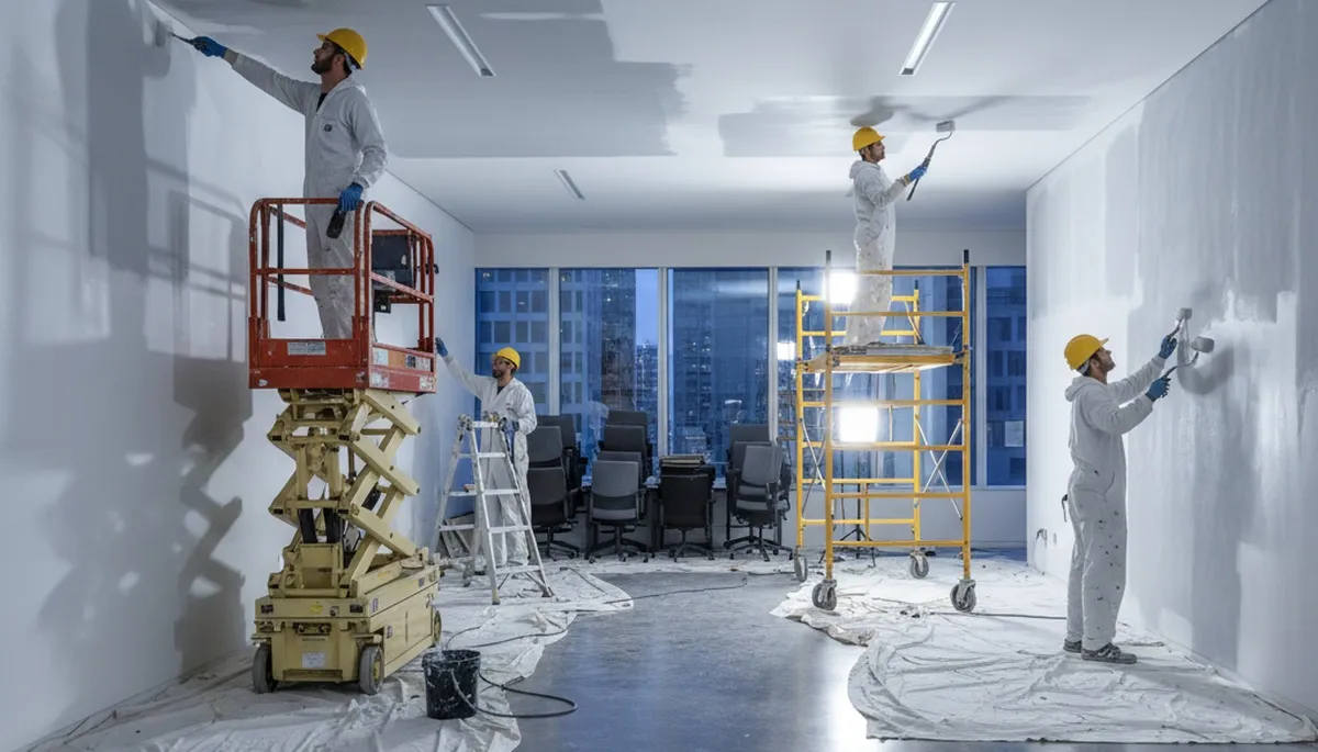 Lancaster, PA commercial painting services for durable exterior coatings on a business property