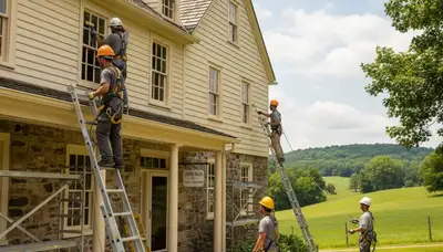 Professional painting crew serving Lancaster, PA with expert interior and exterior painting services