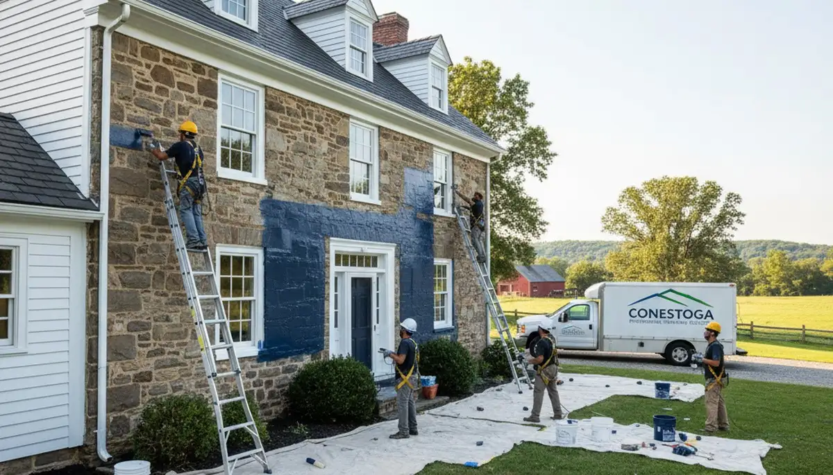 Lancaster, PA painting contractor for interior and exterior house painting services