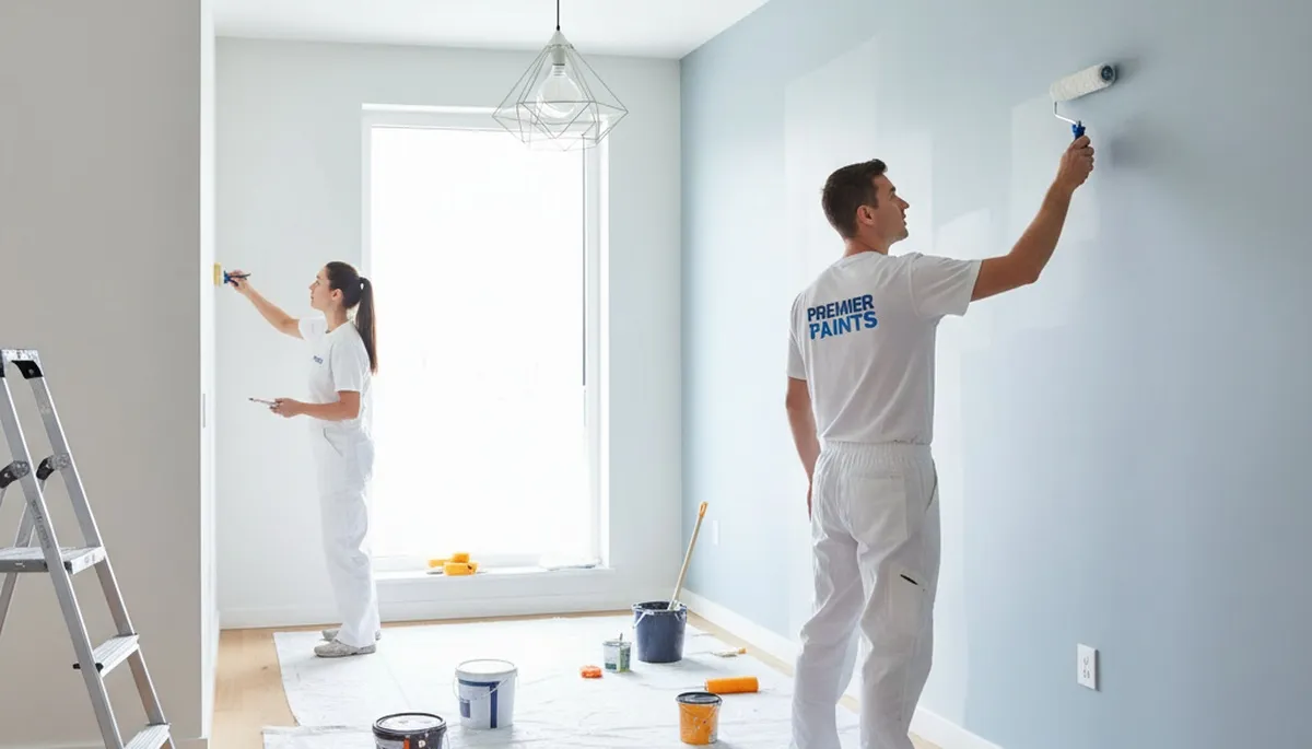 Interior house painting in Lancaster, PA by Lancaster Paint Pros for durable, professional room finishes
