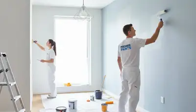 Interior house painting in Lancaster, PA by Lancaster Paint Pros for durable, professional room finishes