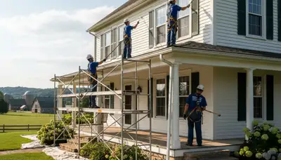 Lancaster, PA painters providing professional residential and commercial painting services