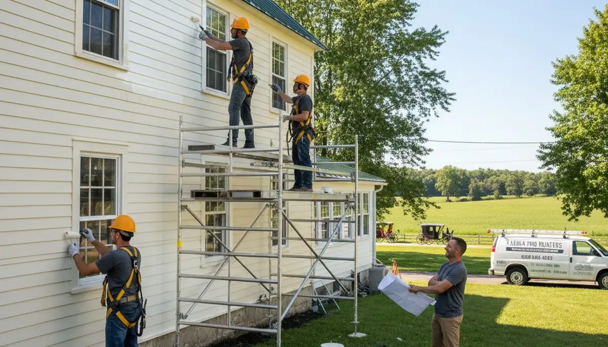 Lancaster, PA painting contractor for interior and exterior home painting services