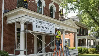 Lancaster, PA painting services for residential and commercial interior and exterior projects