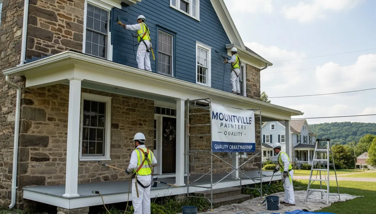 Lancaster, PA painting contractor serving homes and businesses with professional interior and exterior painting