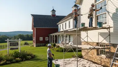 Painting contractors in Lancaster, PA providing professional interior and exterior painting services