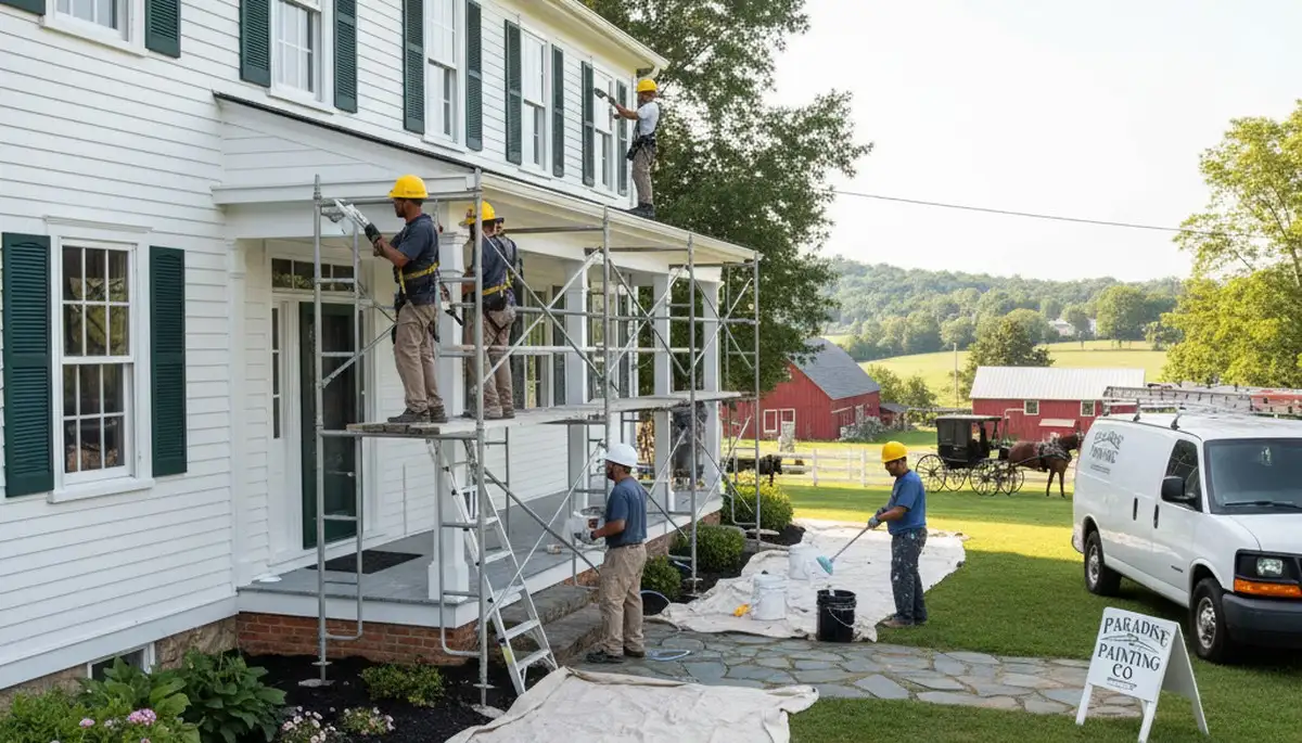 Lancaster, PA painters providing professional interior and exterior painting services