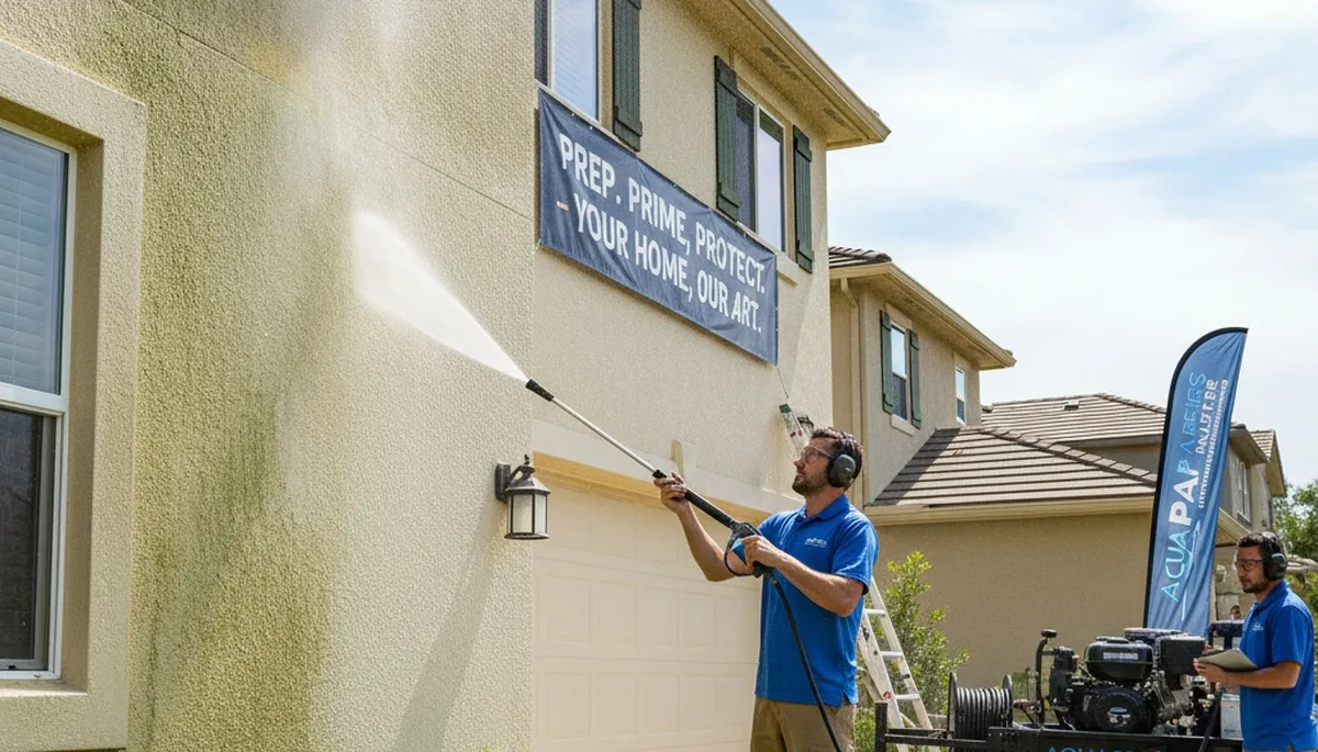 Lancaster, PA pressure cleaning for exterior surfaces, removing grime, mildew, pollen, and dust