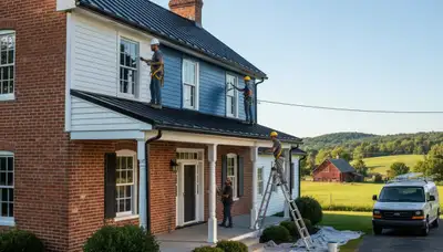 Professional painters in Lancaster, PA providing interior and exterior painting services
