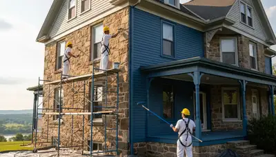 Lancaster, PA painting contractors providing professional interior and exterior painting services