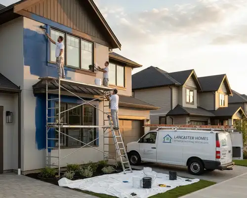 Exterior painting service for Lancaster, PA homes with professional siding and trim finish