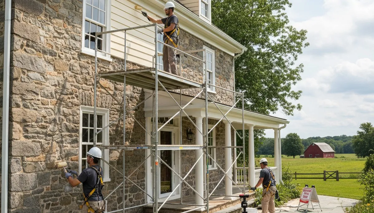 Lancaster, PA painting company providing interior and exterior residential painting services