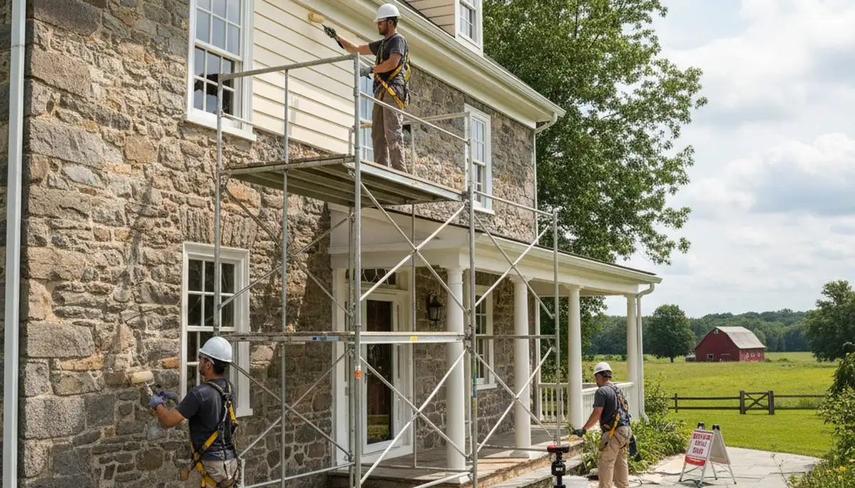 Lancaster, PA painting company providing interior and exterior residential painting services
